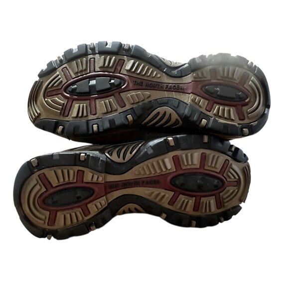 North Face Trekking Hiking Boots Womens 8 Suede Leather Lace Up Outdoor Gorpcore - Picture 5 of 14